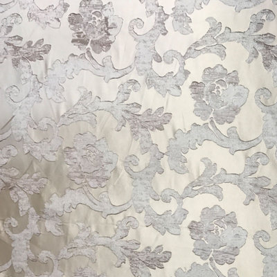 Floral Design on Jacquard | Nora Fabric_NORA