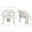 Fauteuils d'appoint demi-tonneau modernes Mid-Century-1343807555