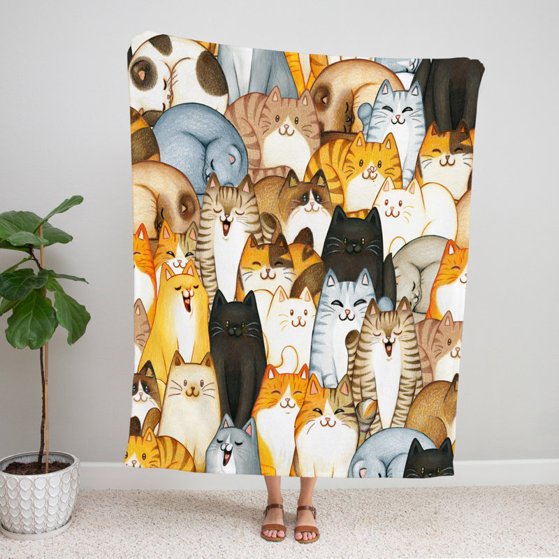 Throw Blanket, 50" W x 60" L