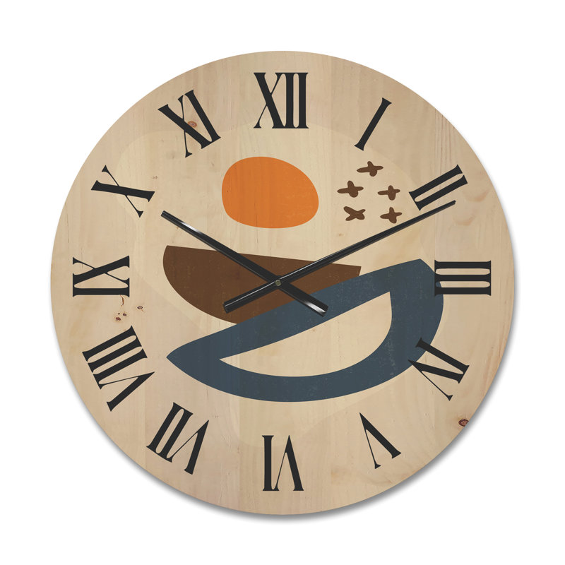 Horloge murale abstraite I, Petit