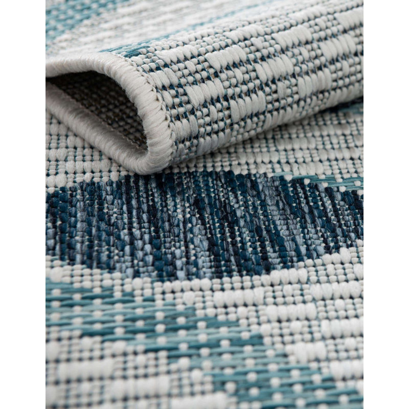 Tapis intérieur / extérieur d'extérieur Coastal, Carré 10 pi