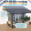 Pergola d'extérieur à hauteur réglable pour patio-113065732