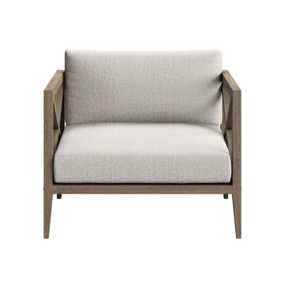 Fauteuil d'extérieur en teck Northlake