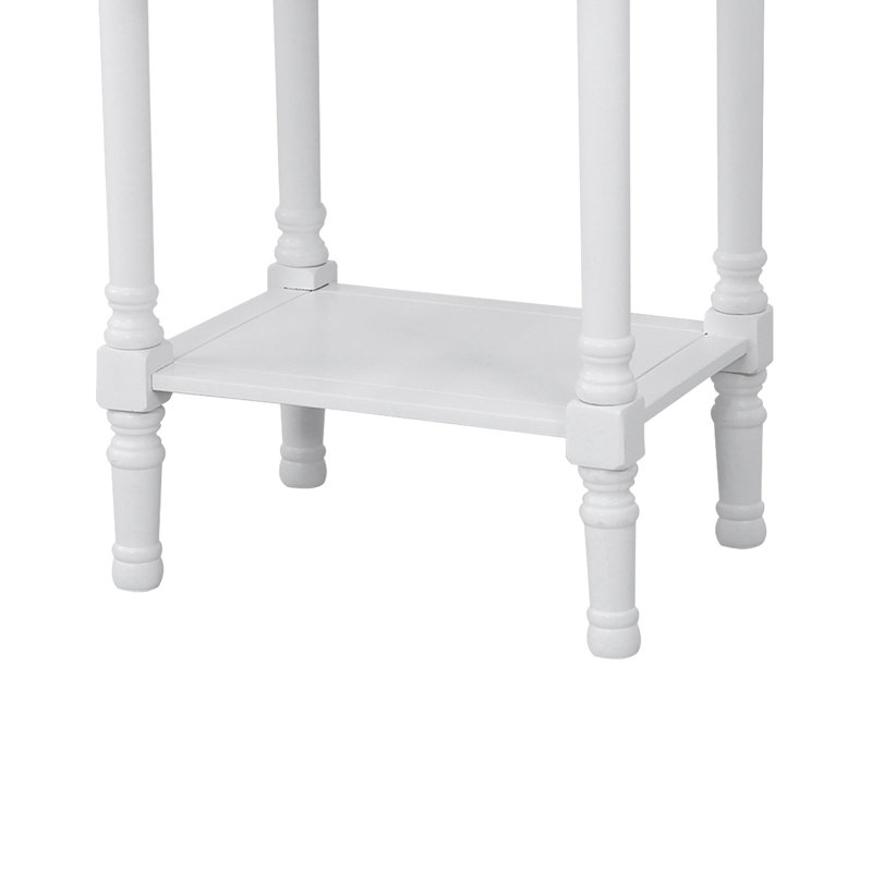 Bobby Jones End Table, White