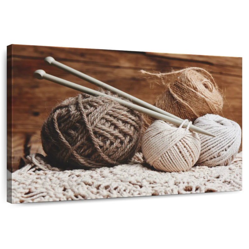 Senne Yarn For Knitting, 34" H x 51" W