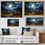 «Countryside Starry Countryside Night I» sur toile-1760056112-1760056119