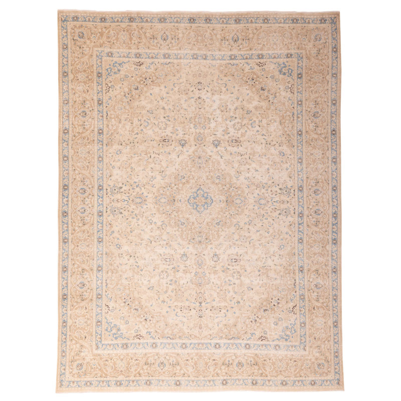 Tapis beige Antalya 9 pi 7 po x 12 pi 10 po
