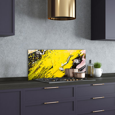 Bairo 50cm W x 100cm L Glass Peel and Stick Panel