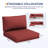 Outdoor Replacement Cushion Set Seat/Back Cushion (Cushion Set Only, Sofa Not Included)-1387681135