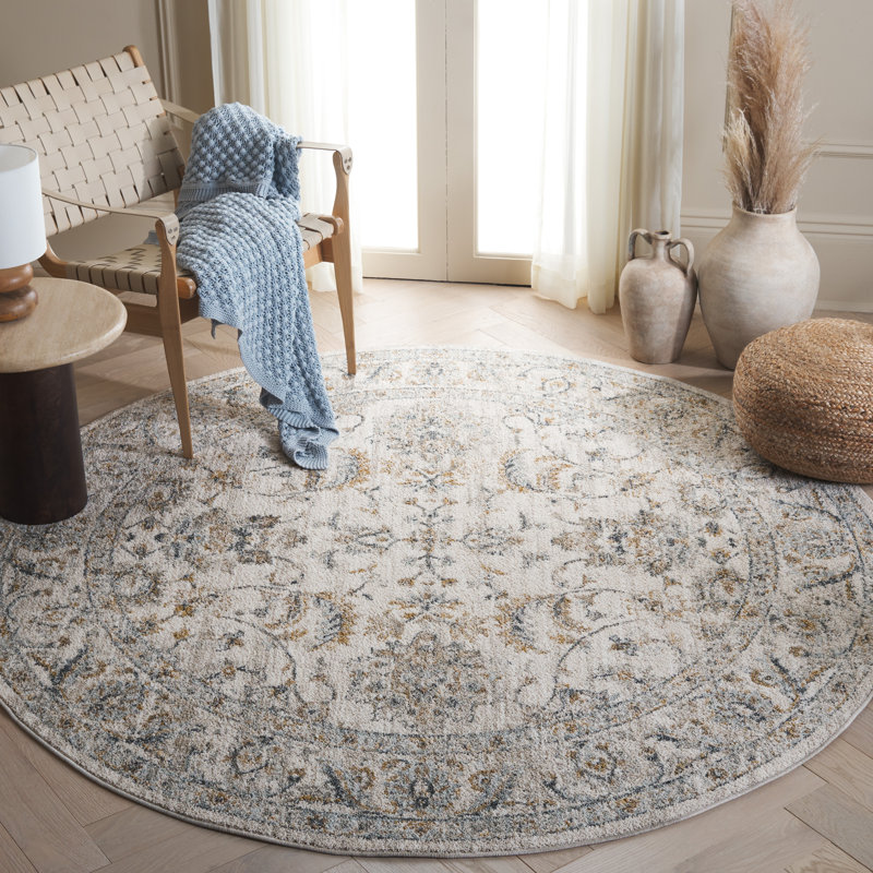Lasher Area Rug, Round 6'7"
