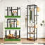 Freestanding 8 - Hook Coat Rack