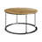 3 Pcs Metal Coffee Table Set in Light Oak-1896029552
