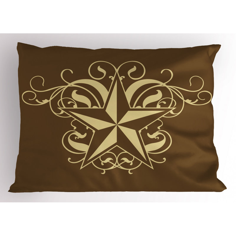 Star Polyester Sham Set, Queen
