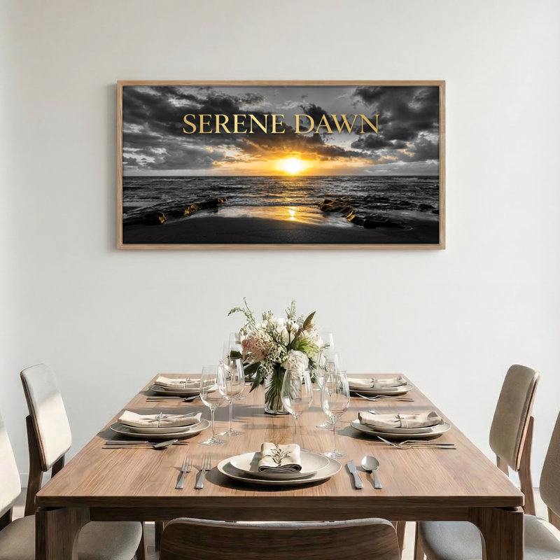 Serene Dawn, 48 x 24 pouces