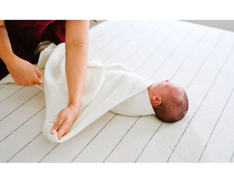 Pre-folded Swaddle, Blush