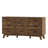 9 Drawer Wide Modern Chest Of Drawers With X-Shaped Sturdy Base-507584489