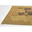 Tapis de zone en laine 4 pi 8 po x 7 pi 4 po one-of-kind à la main noué la Mehdi