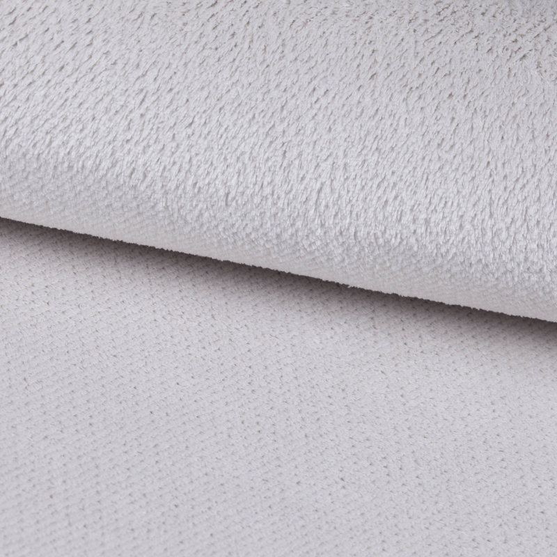 Upholstered Chaise Lounge, White