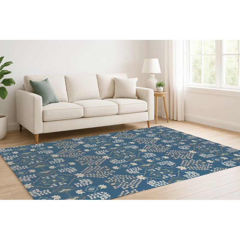 Tilly Low Pile Decorative Indoor Area Rug, Rectangle 8' x 10'