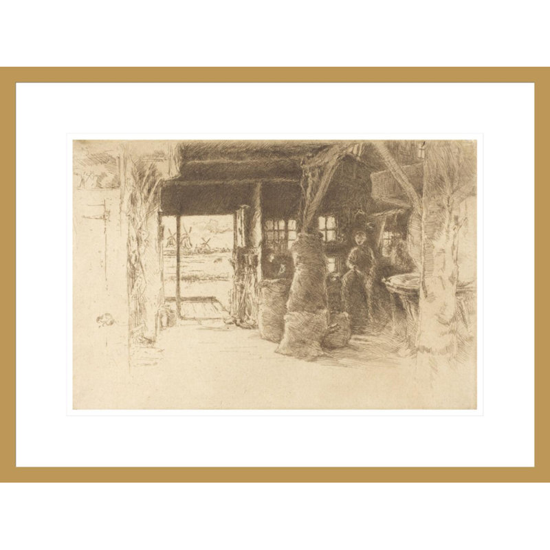 «The Mill» par James McNeill Whistler, impression giclée sur cadre, H 16,43 po x l 21,75 po