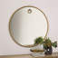 Exposed Mirror-Antique Brass-38437026