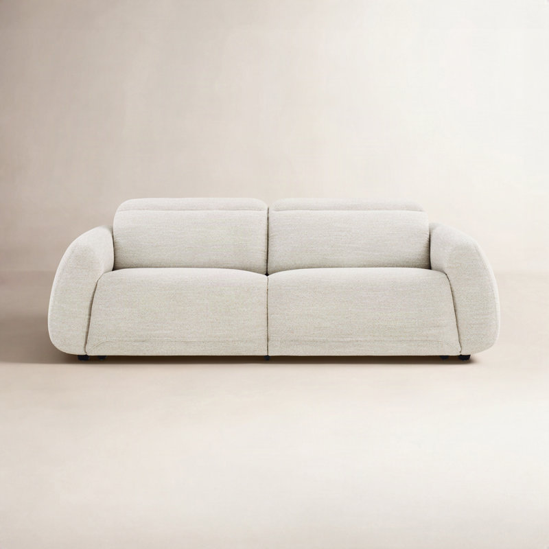 Milano Bayne 88.58'' Zero-Gravity Power Reclining Upholstered Sofa with Adjustable Headrest