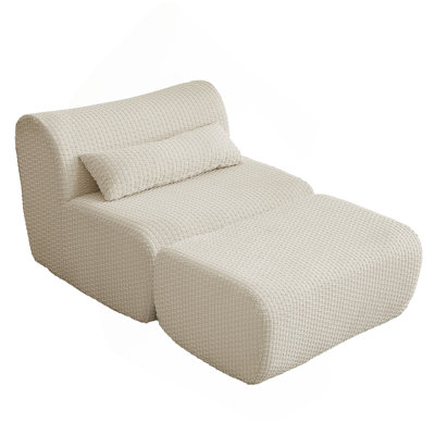 Loveseat Sofa, Cloud Boneless Couches For Living Room, Modern Modular Sectional Sofa, Oversized