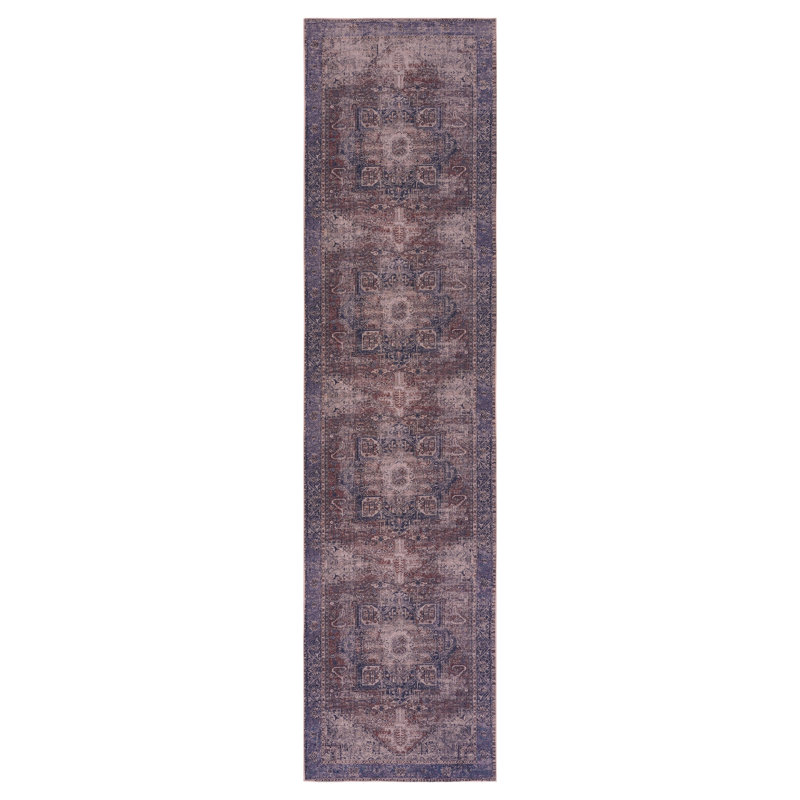 2'6''X10' Runner, Washable Rug, Low-Pile, Non-Slip, Non-Shedding, Foldable, Kid & Pet Friendly - Area Rugs For Living Room, Bedroom, Kitchen, Dining Room Rug