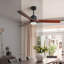 Ventilateur de plafond à 3 pales DEL Nicola-270283348