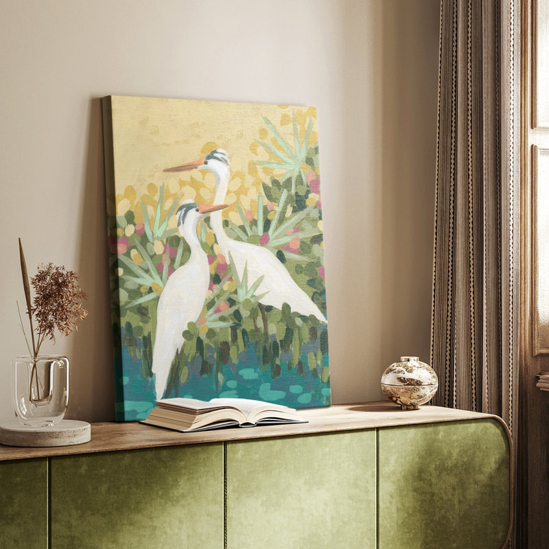Heron Lagoon II - galerie Cavas personnalisée, H 18 po x l 12 po
