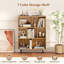 107cm H x 80cm W Metal Standard Bookcase-663826984