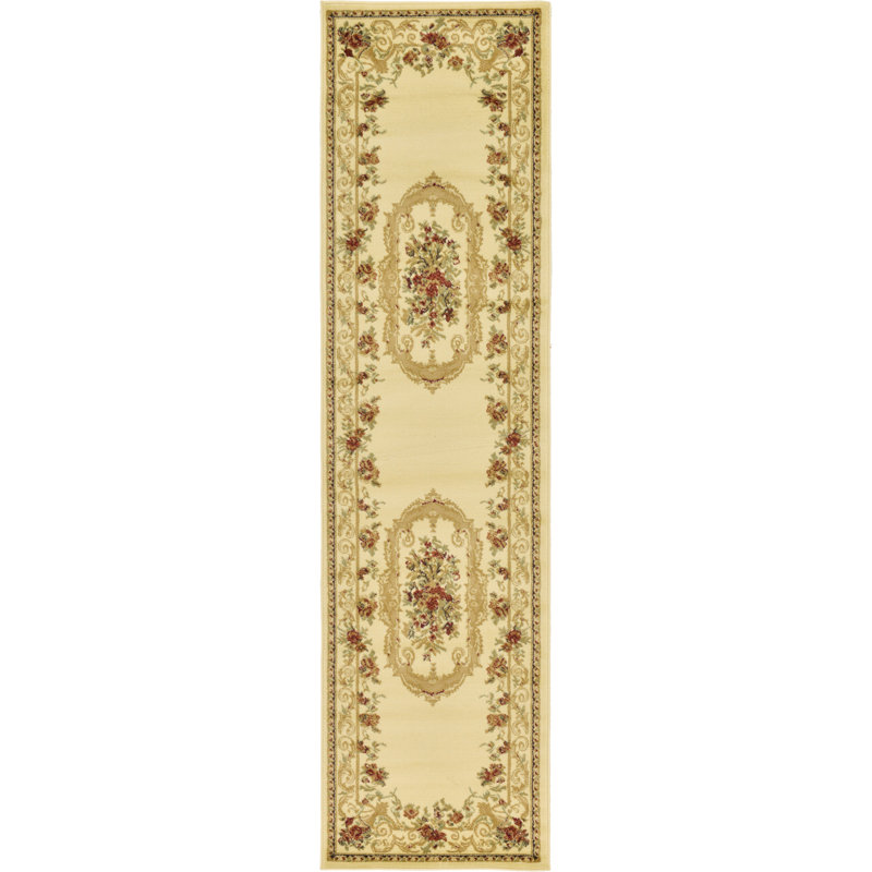 Debora Oriental Area Rug, Runner 2'2" x 6'1", Cream