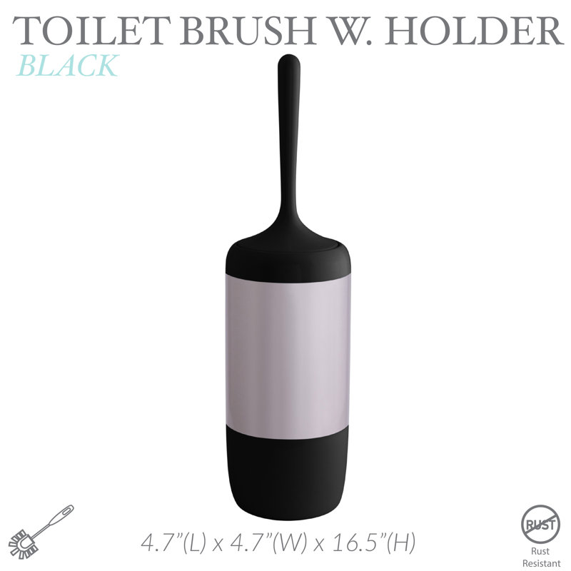 Waste Basket And Tiolet Brush Holder