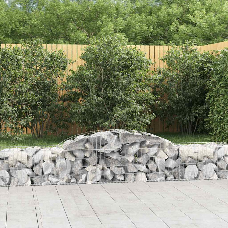 Briceida Silver Galvanised Iron, 60cm H x 300cm W x 50cm D