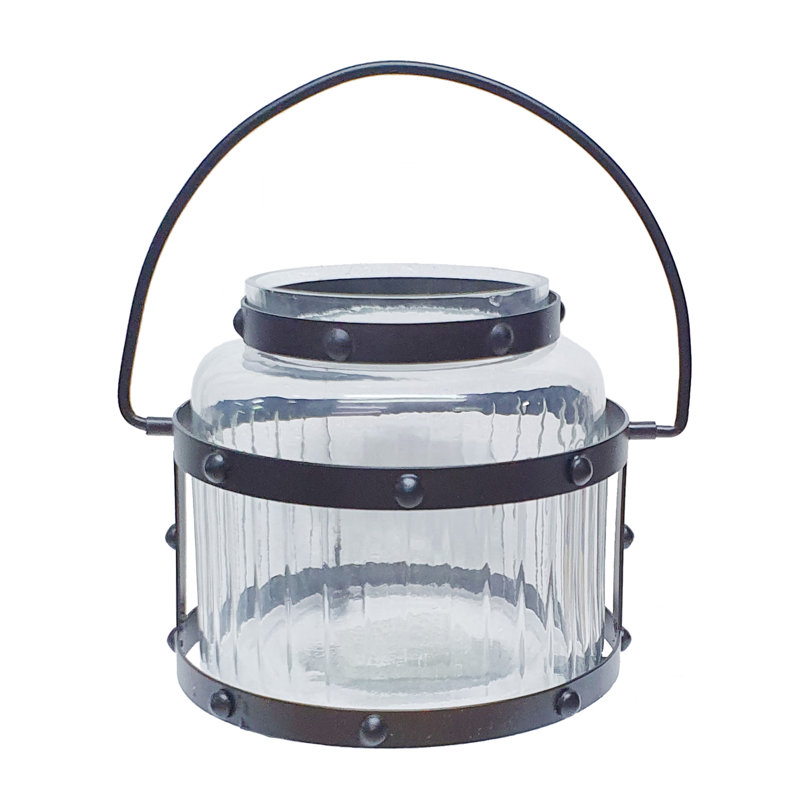8.5'' H Glass Wall Lantern