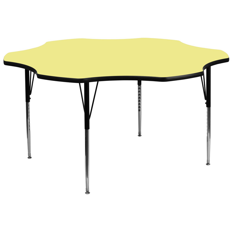 Table d'activité Goddard, Jaune, Non, 16" - 25"