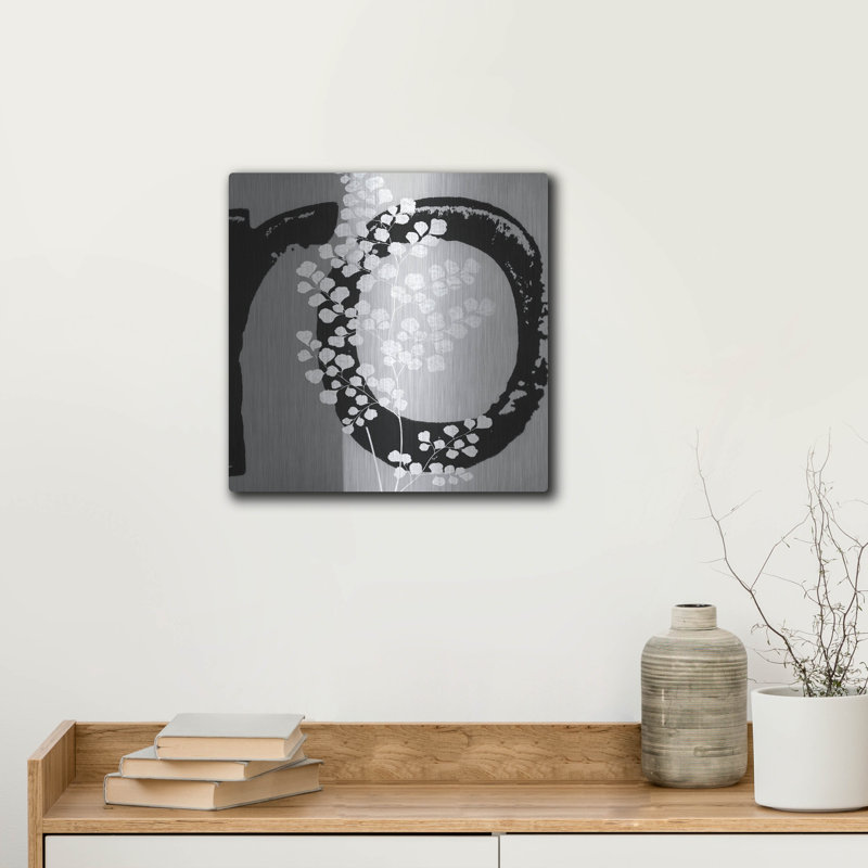 «Chalk Leaf 2» par Karen Smith, H 12 po x l 12 po