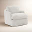 Fauteuil pivotant rembourré Seadrift