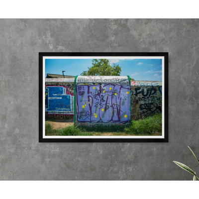 Grafitti Subway II - Photographie avec cadre photo