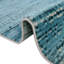 Tapis contemporain Araceli de couleur bleu océan-71264240