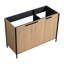 Meuble-lavabo Coffee 48 po - Contreplaqué, armoire généreuse