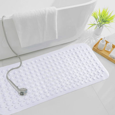 Ishpreet Rectangle Non Slip Bath Shower Mat
