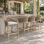 Cambria Outdoor Teak Bar Stool
