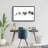 Eclipse in Several Phases - Black & White Canvas Wall Art