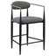 Chaise de comptoir rembourrée (ensemble de 2)-1603831103
