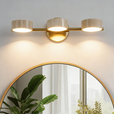 Éclairage pour salle de bain 3 lumières DEL Modern Modern