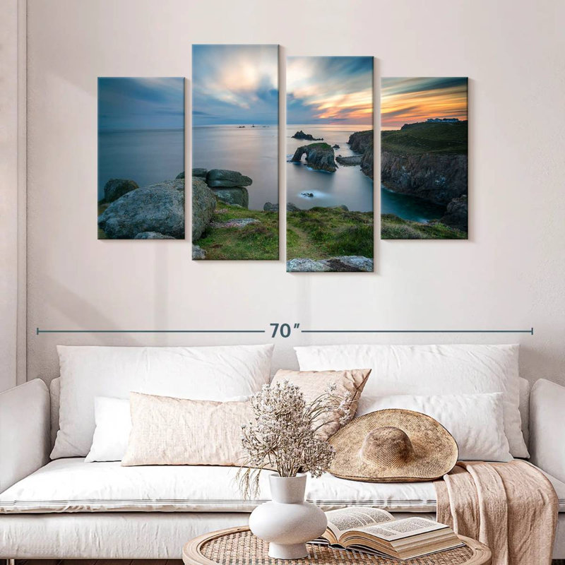Gillard Land's End Cliffs, 32" H x 52" W