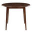 Bowerbank Extendable Round Solid Wood Dining Table