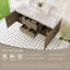 Meuble-lavabo flottant avec lavabo-833439988