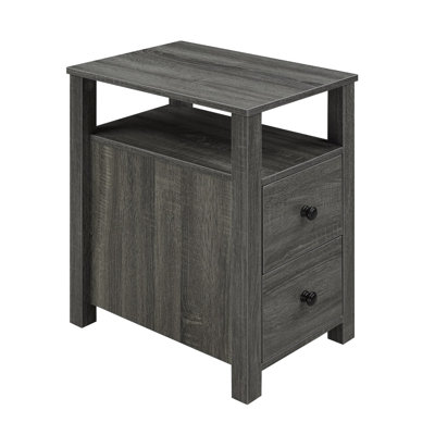 Table d'appoint Coddie, gris